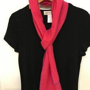 Hot Pink and Purple edged Scarf or Sash